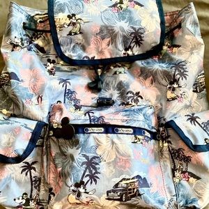 Like New Disney x Lesportsac Paradise Backpack